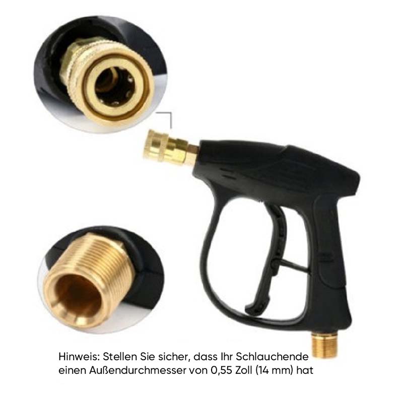 Zubehör für Schaumkanone mit Doppelanschluss