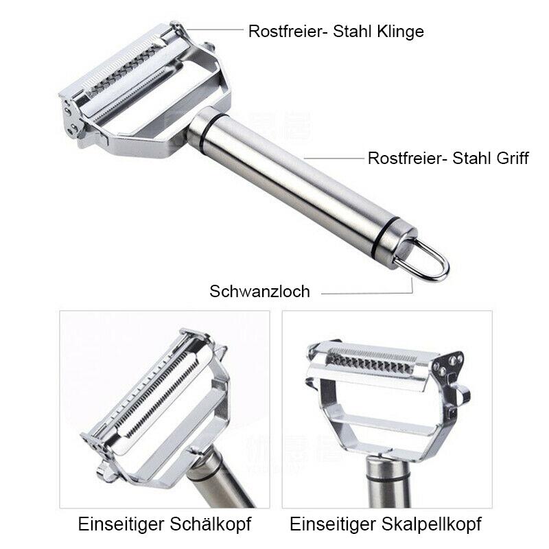 ✨Multifunktions-Gemüseschäler aus Edelstahl😘