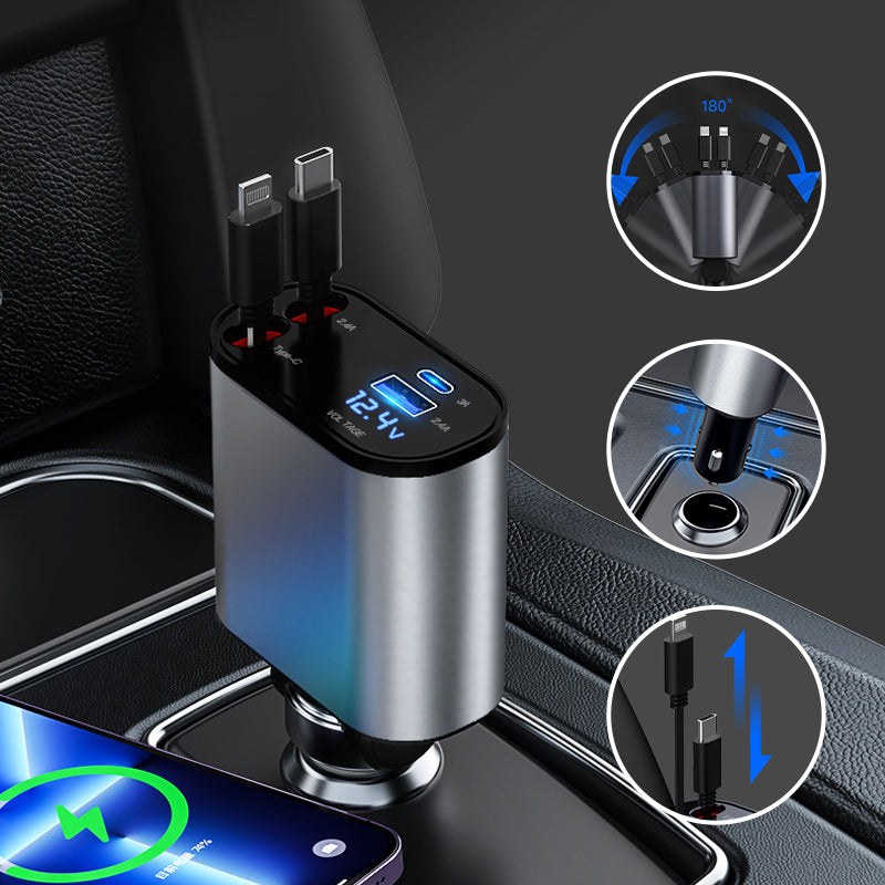 Einziehbares Autoladegerät