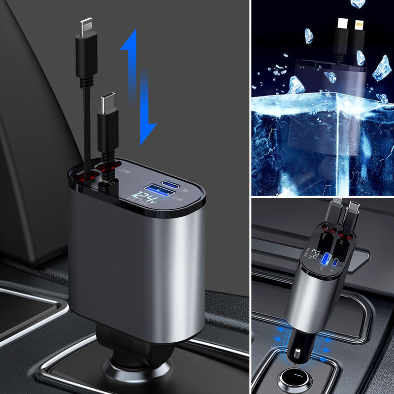 Einziehbares Autoladegerät