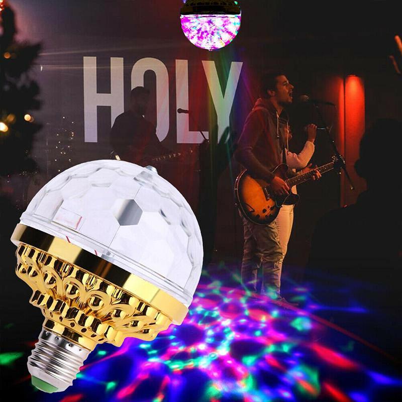 💡LED Disco Bunte rotierende Glühlampen💡