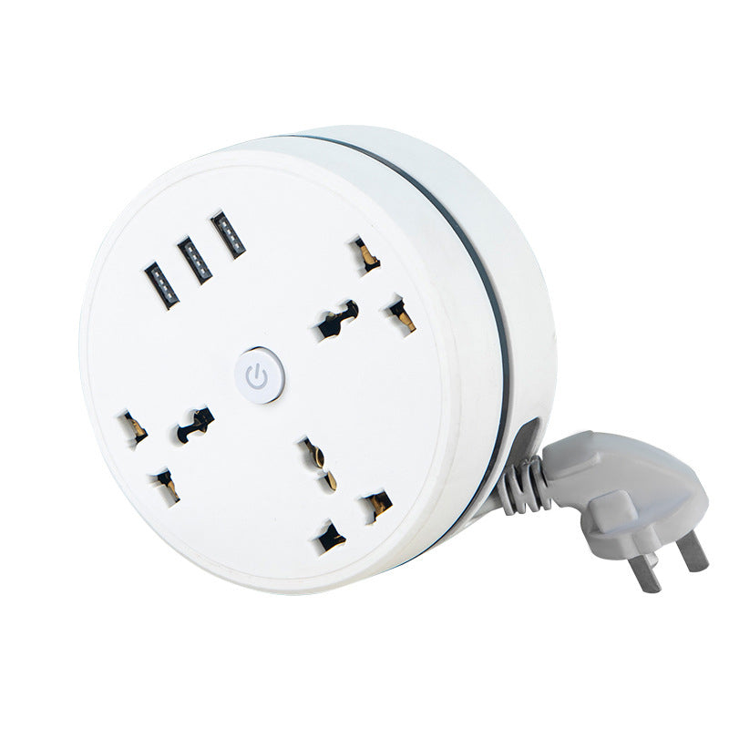 🔌Einziehbare Disc-Steckdosenleiste🔌