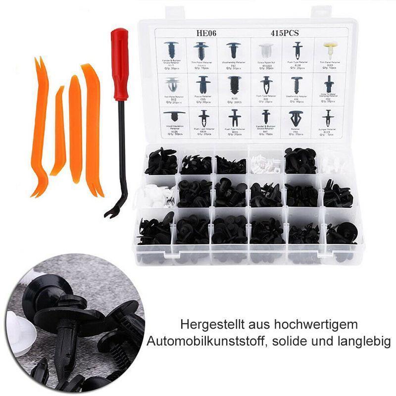 🚗415 PCS Auto Befestigungsmittel Serien