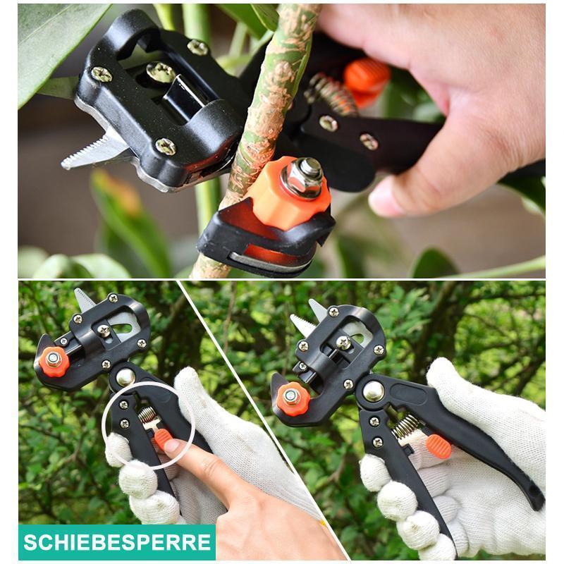 😮Gartenschere Veredelungsschere Set mit 2 Ersatzmesser👍
