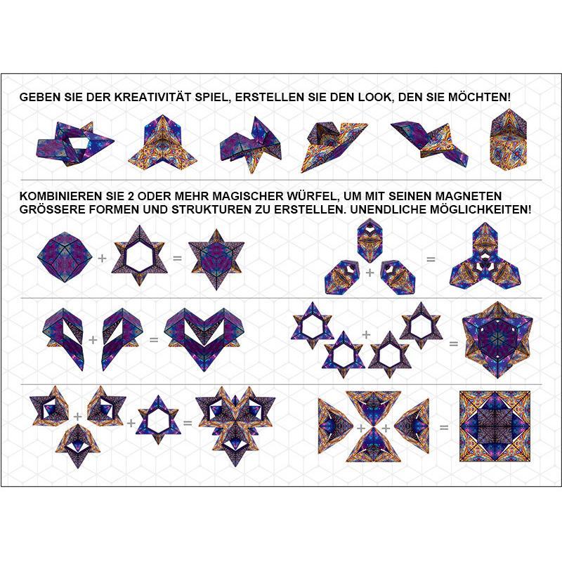 🟧Wechselbarer magnetischer Zauberwürfel