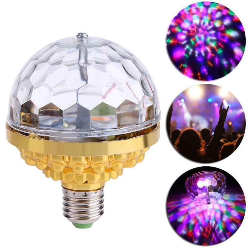 💡LED Disco Bunte rotierende Glühlampen💡
