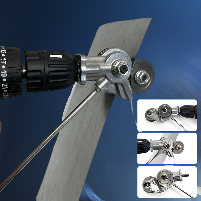 ⚒️Elektrische Bohrmaschine Schere Anbauschneider Nibbler