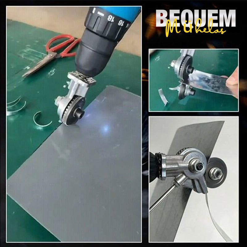 ⚒️Elektrische Bohrmaschine Schere Anbauschneider Nibbler
