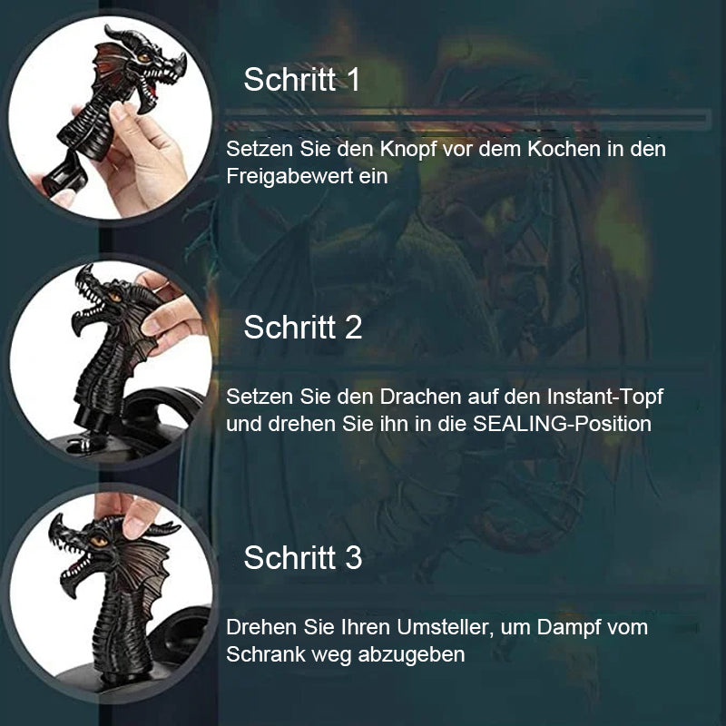 Feuerdrachen-Dampffreigabe-Zubehör