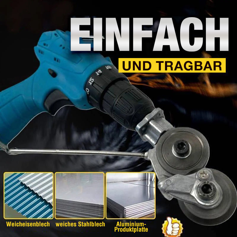 ⚒️Elektrische Bohrmaschine Schere Anbauschneider Nibbler