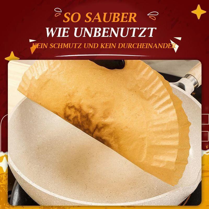 Heißluftfritteuse Einweg-Papiereinlage(50 Stück)