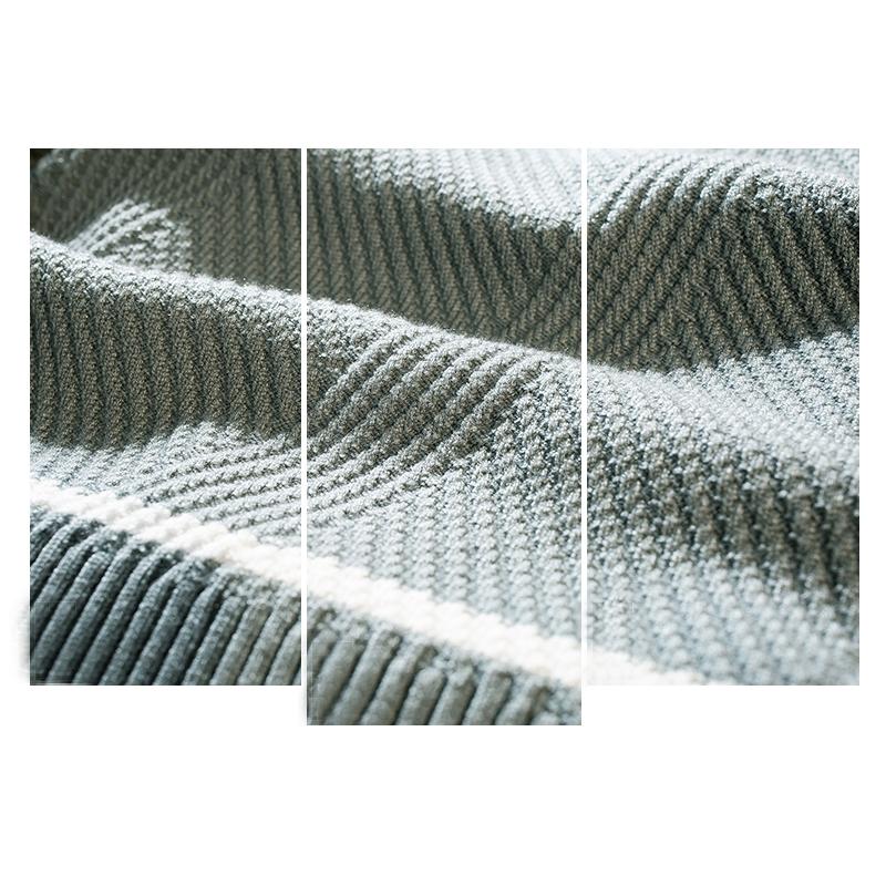 Lässiger Pullover mit Hemdkragen für Männer