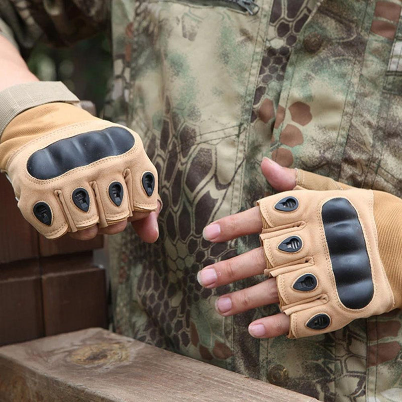 Taktische Handschuhe Fingerless Rutschfeste Halbe Fingerhandschuhe