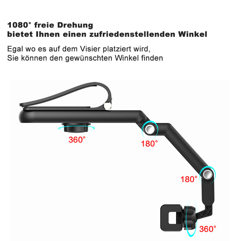 🚗Drehbarer Multifunktionaler Sonnenblenden-Handyhalter