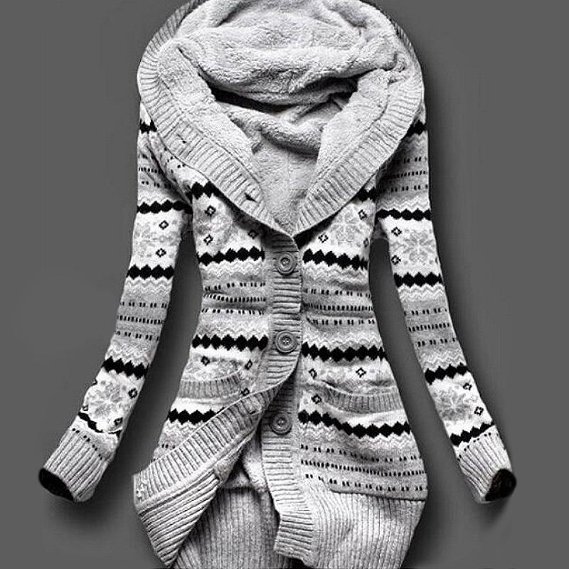 Damen Herbst warm Pullover und Kleidung