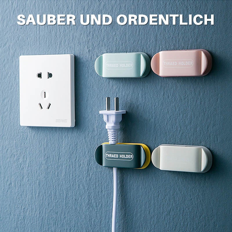 Lochfreier multifunktionaler Steckhakenhalter