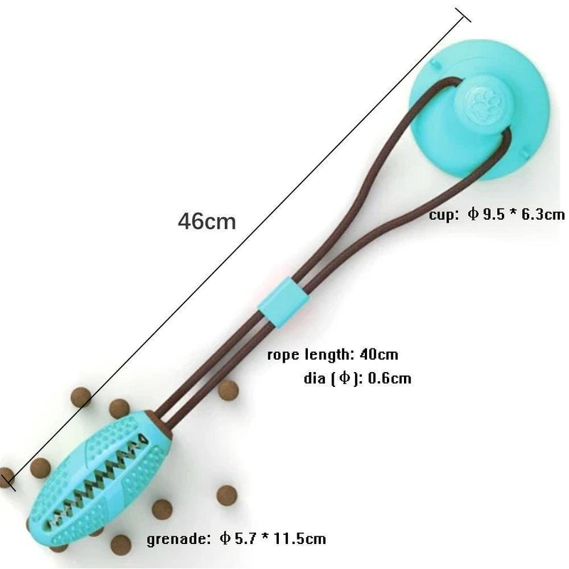 🐶Interaktives Futterspielzeug mit Saugnapf🐶