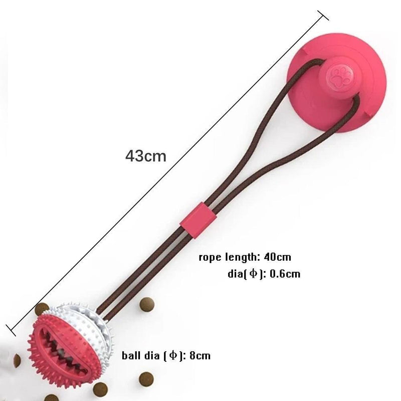 🐶Interaktives Futterspielzeug mit Saugnapf🐶