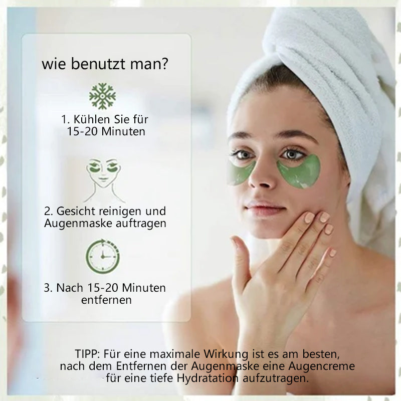 Feuchtigkeitsspendende Algen-Augenmaske Zum Entfernen Von Augenringen