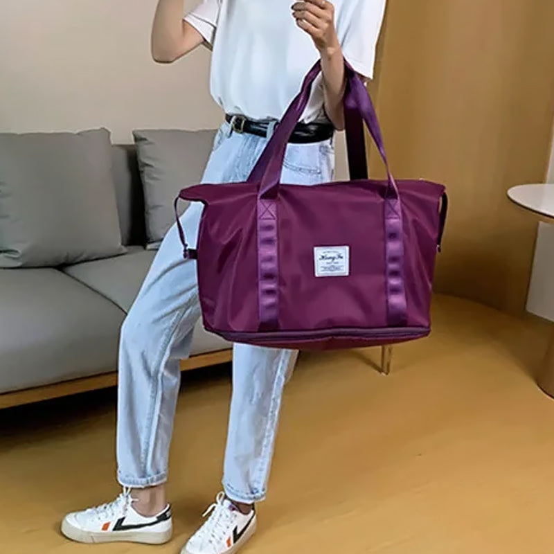 💕Schnäppchen zum Muttertag-50% Rabatt💕Doppellagige Reisetasche mit großer Kapazität zur Feuchtigkeitstrennung
