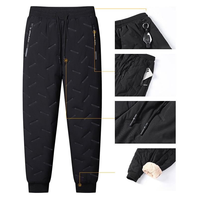 🔥Schlussverkauf - 50 % Rabatt🔥Verdickte lässige warme Fleece-Jogginghose