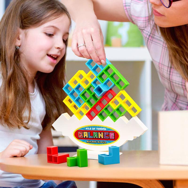 🔥👨‍👩‍👧‍👦Schaukelstapel hoch Kinder-Balance-Spielzeug