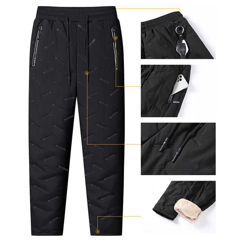 🔥Schlussverkauf - 50 % Rabatt🔥Verdickte lässige warme Fleece-Jogginghose