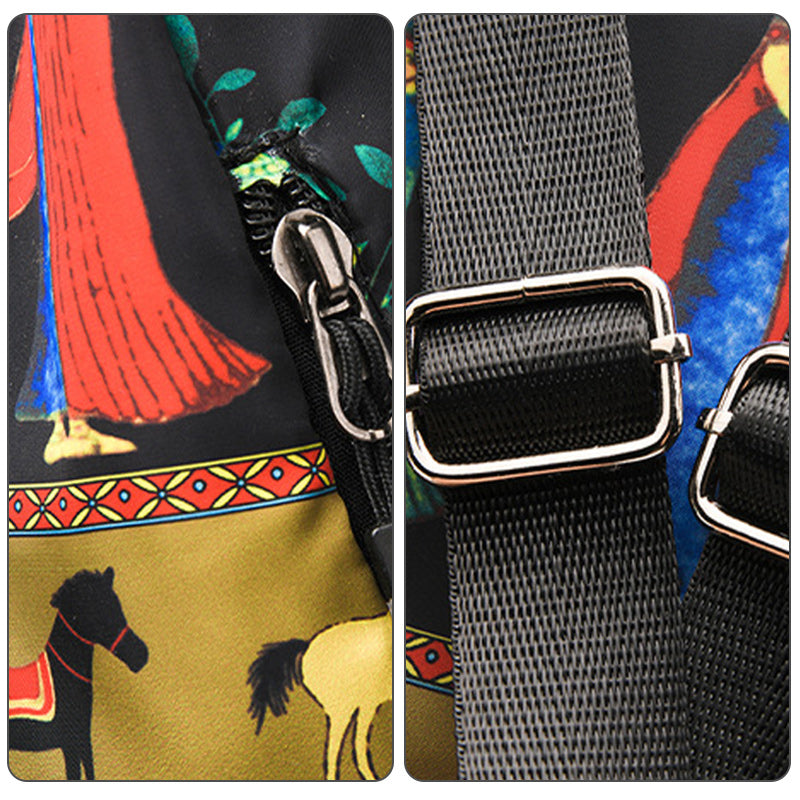 Faltbarer Sportrucksack mit großem Fassungsvermögen und Kordelzug