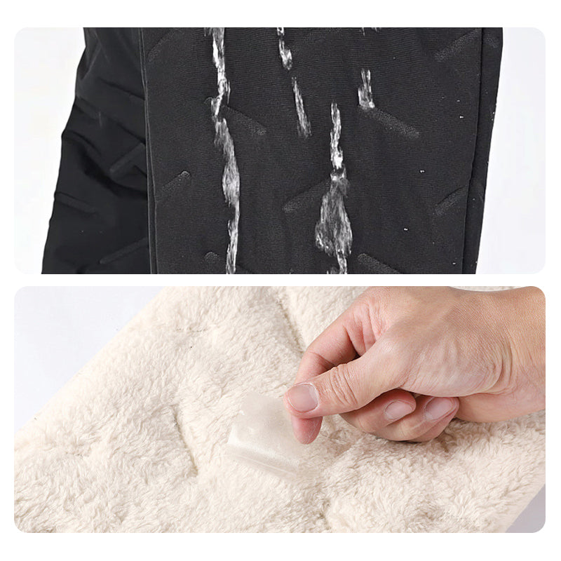🔥Schlussverkauf - 50 % Rabatt🔥Verdickte lässige warme Fleece-Jogginghose