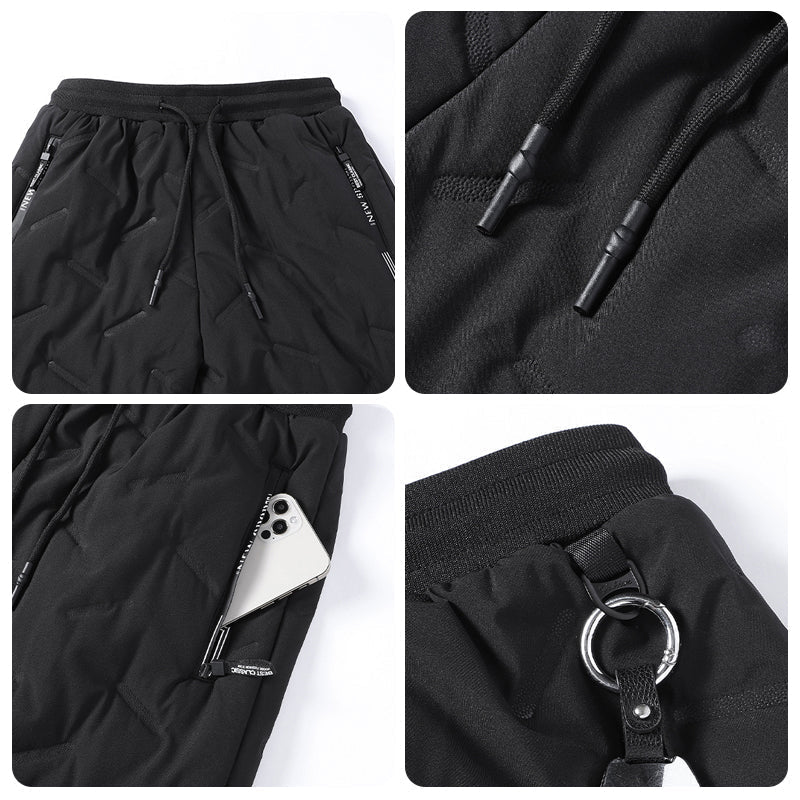 🔥Schlussverkauf - 50 % Rabatt🔥Verdickte lässige warme Fleece-Jogginghose
