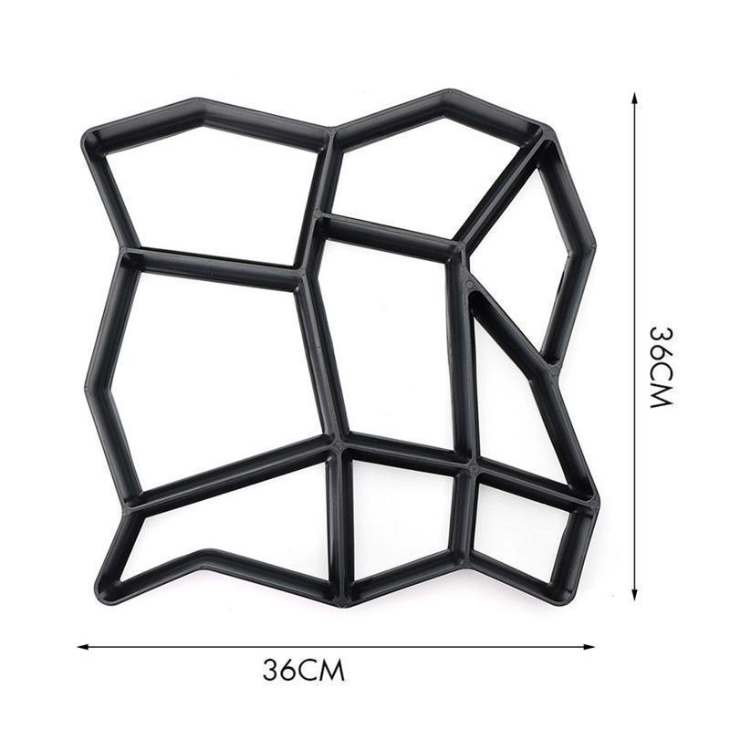 DIY Pflastern Form（36 * 36cm/45 * 40cm）