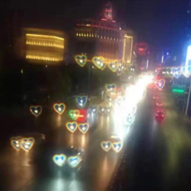 Große übergroße herzförmige Sonnenbrille für Frauen