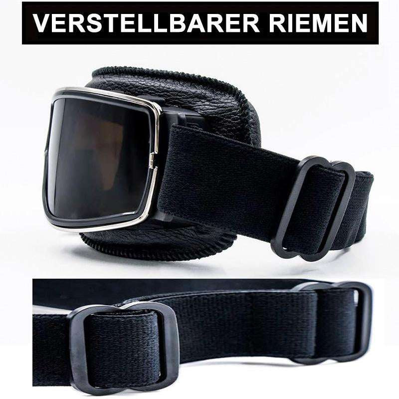 Vintage Winddichte Motorradbrille