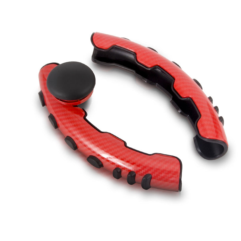 Rutschfeste Lenkradabdeckung aus Kohlefaser