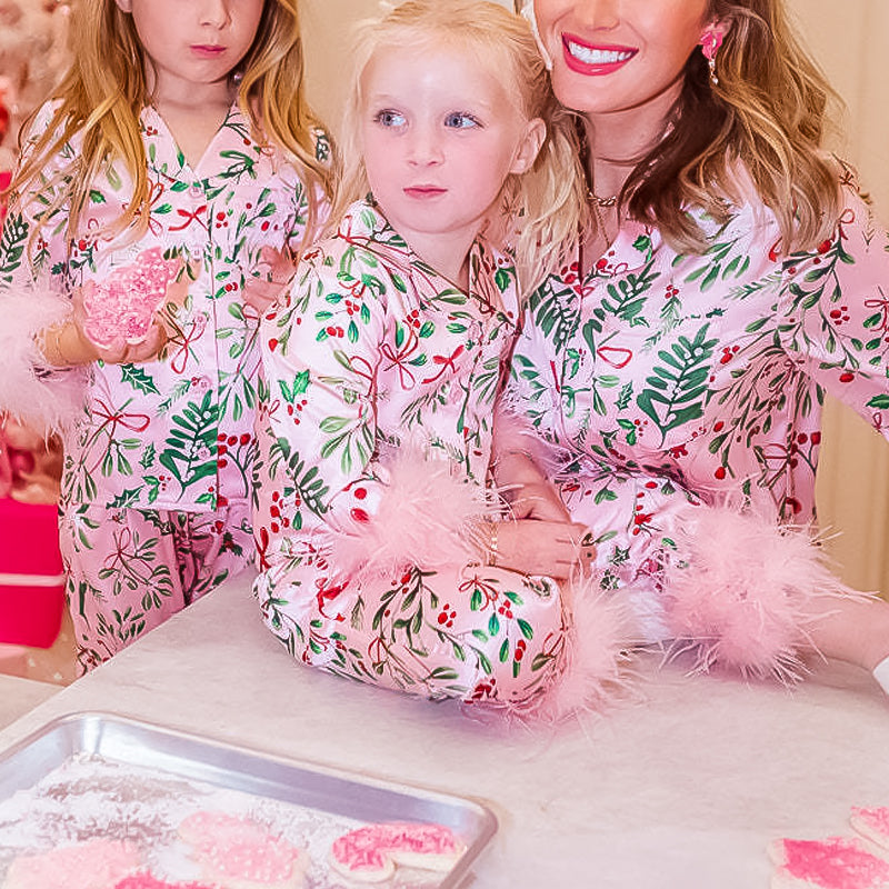 💝Weihnachtsmann-Pyjama-Set