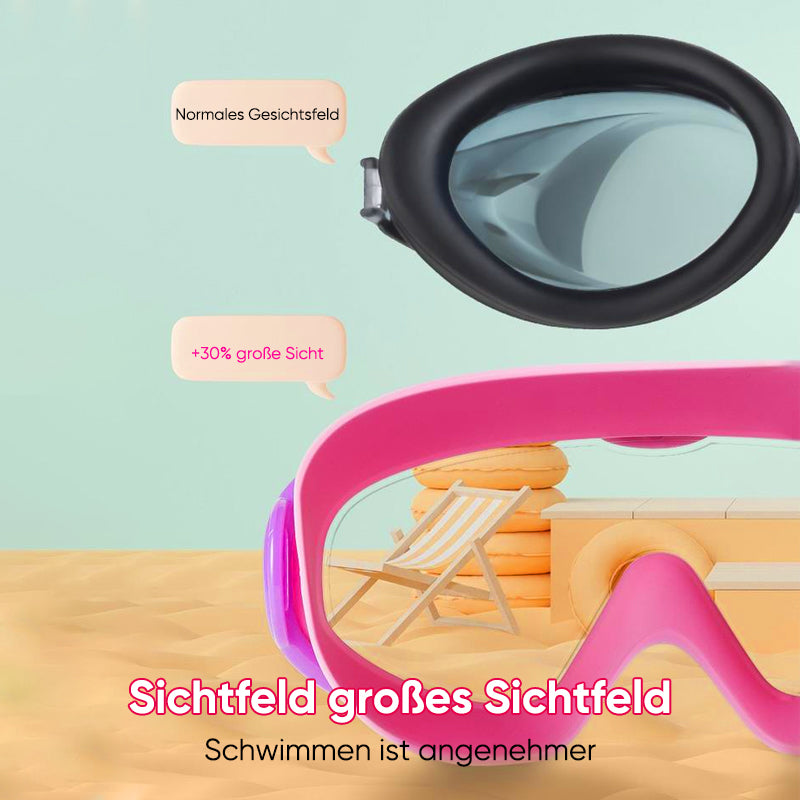 HD großem Rahmen wasserdicht und beschlagfrei Schwimmbrille🥽