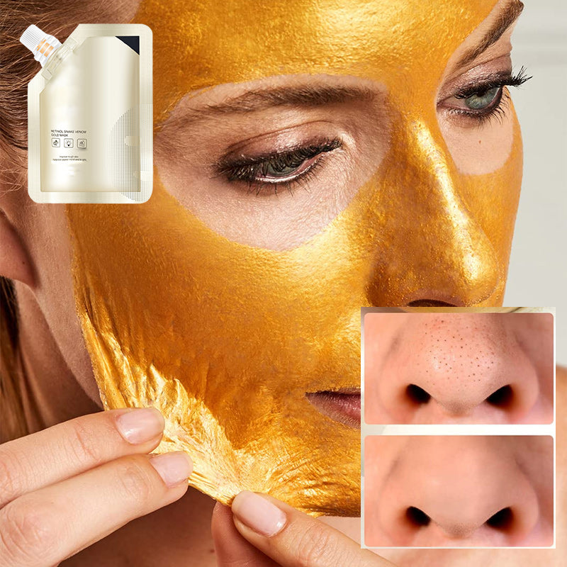 Retinol-Schlangengift-Goldmaske