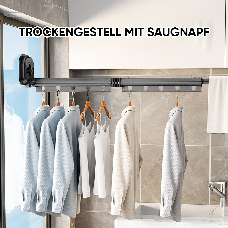 💥Klappbarer Kleiderständer zur Wandmontage mit Saugnapf💥