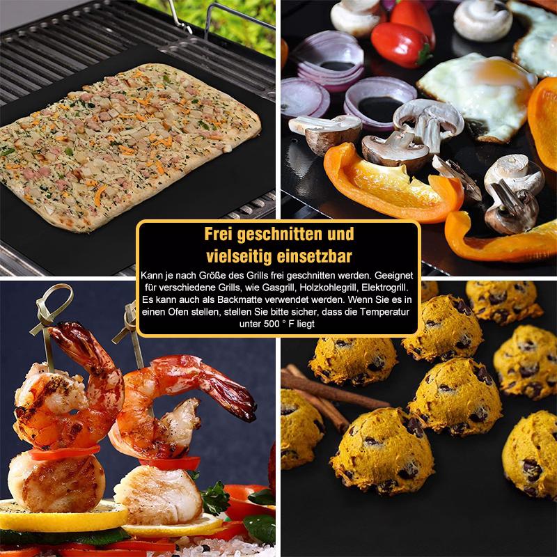 Antihaft BBQ Grillmatten mit Schneidebox