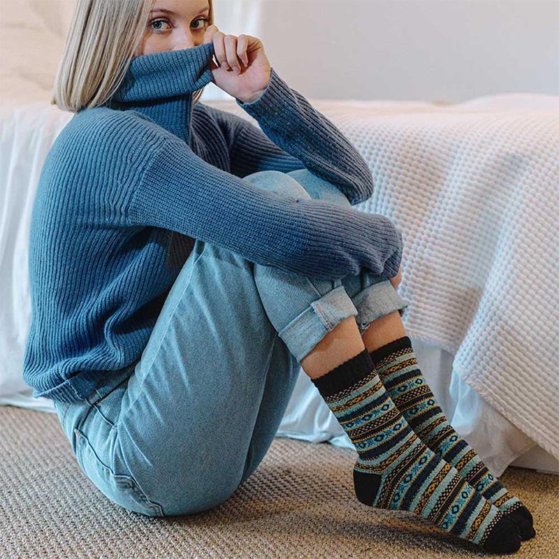 Unisex Nordischen Stil Socken