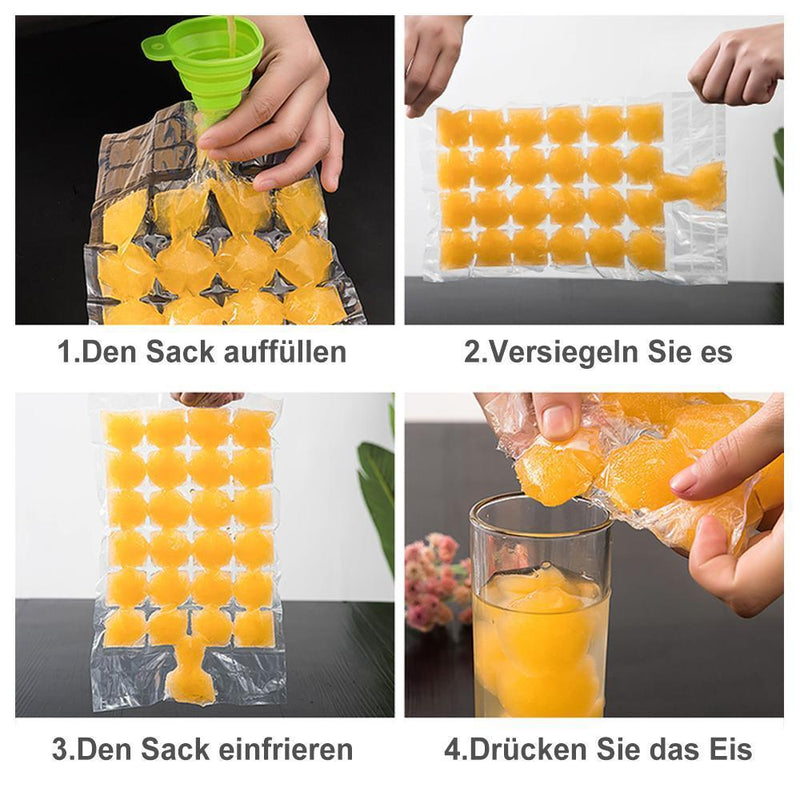 Selbstdichtender Eiswürfelform Sack