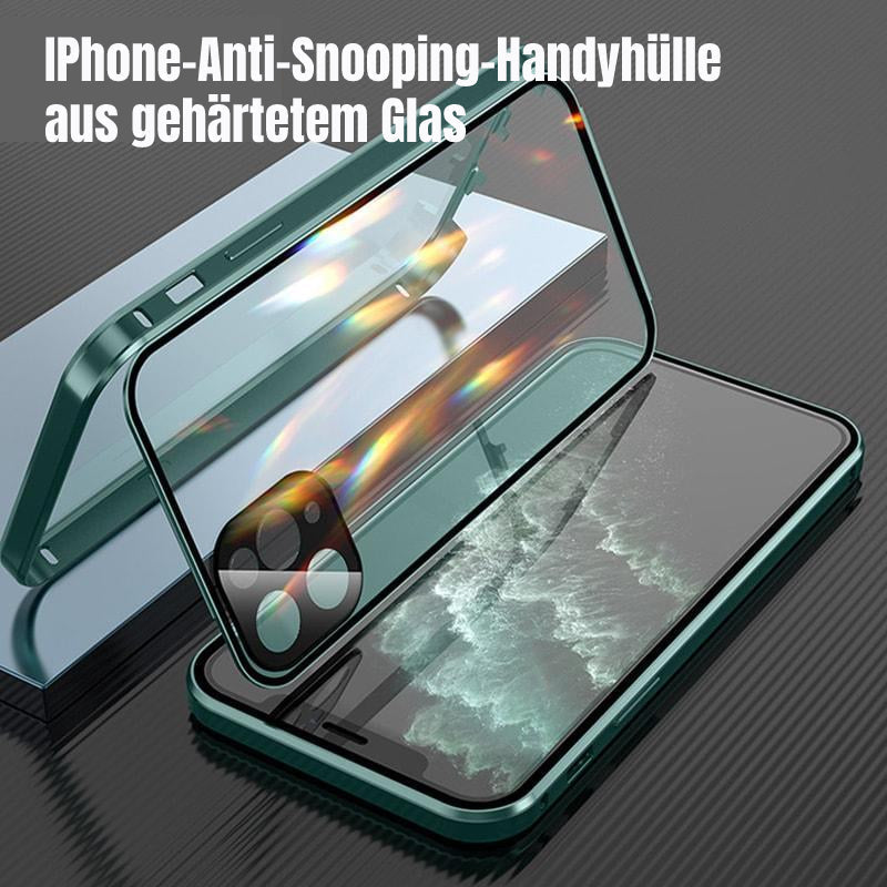 IPhone-Anti-Snooping-Handyhülle aus gehärtetem Glas