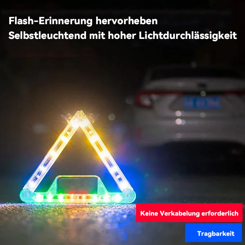 🔥Warnschild für Solar-Dreieckslicht🔥