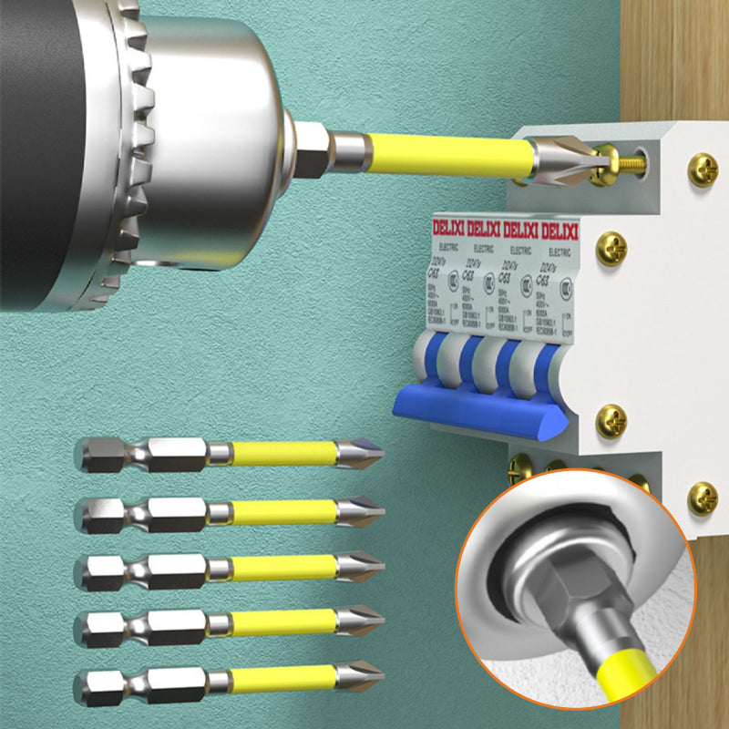 👉Kreuz- und Schlitz-Schraubendreher-Bits für Elektriker🔥🔥