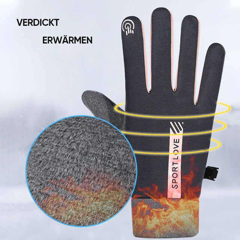 🧤Wasserdichte Finger-Touchscreen-Handschuhe, rutschfest und kältebeständig