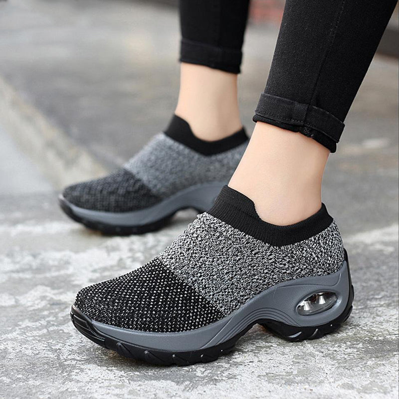 Atmungsaktive Luftpolster Schuhe Super Weiche Outdoorschuhe