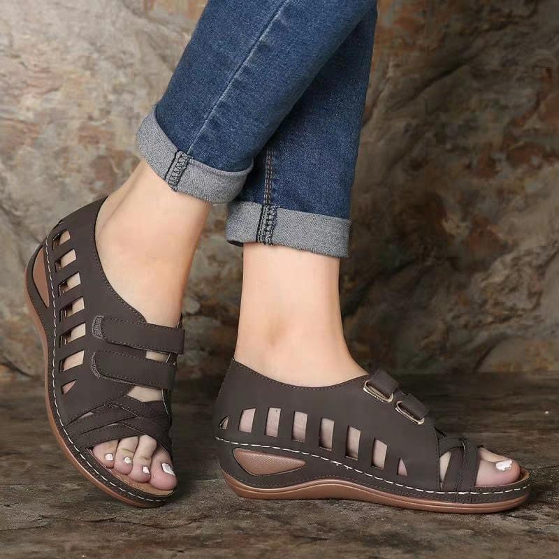 Damen Sommer Freizeit Sandalen