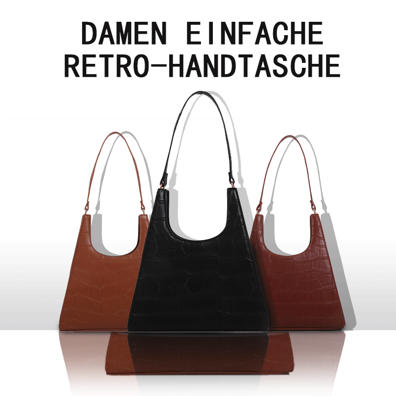 Damen Einfache Retro-Handtasche