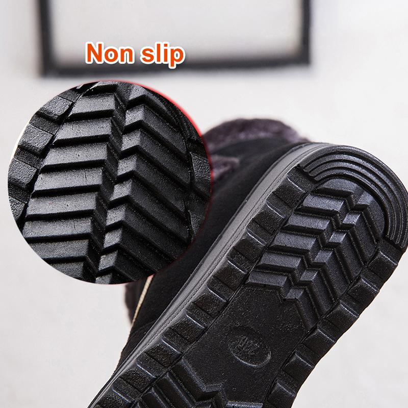 Damen Warme Winterstiefel