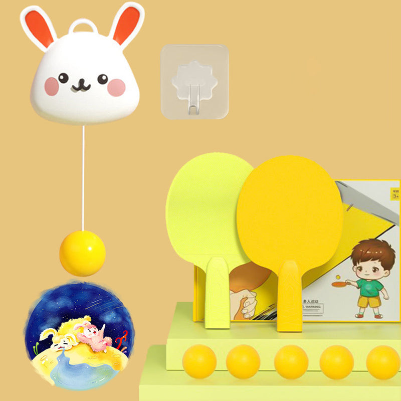 Tischtennis-Trainer-Set zum Aufhängen für den Innenbereich